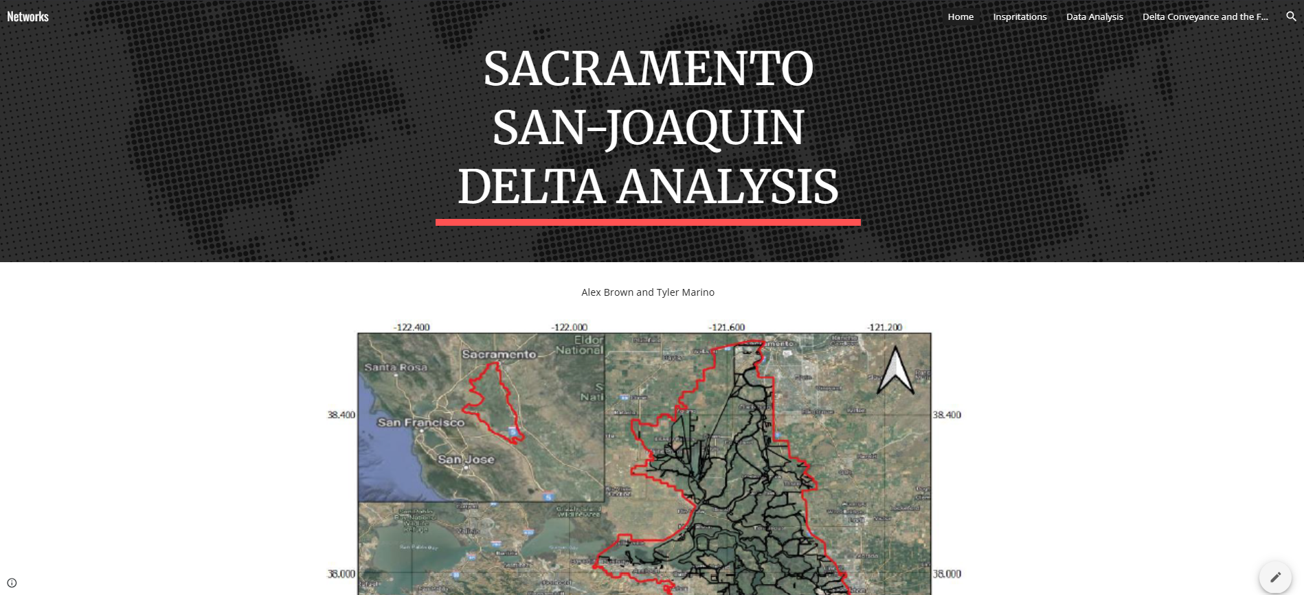 Page from the website